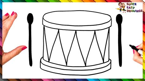 how do you draw a drum|how to draw talking drum.